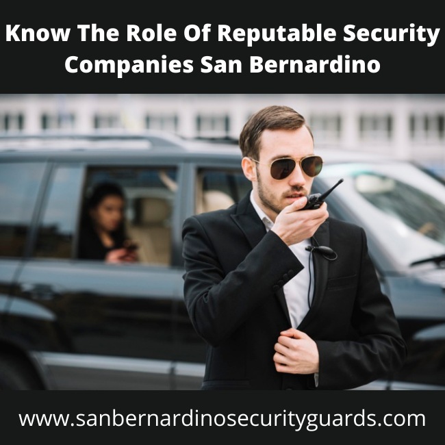 Security Companies San Bernardino