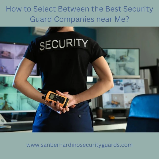 Best Security Guard Companies near Me